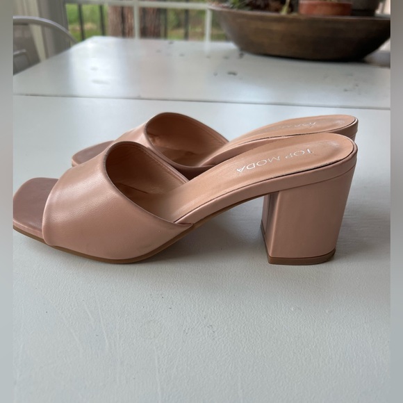 Top Moda slip on heel size 6 1/2 - Picture 3 of 11